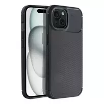 OEM Carbon Premium phone case for iPhone 15 black