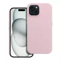 Forcell F-Protect Frame Premium phone case with MagSafe support for iPhone 15, pink