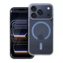 OEM Drop Glue Colorful phone case with stand and MagSafe support for iPhone 17 Pro Blue