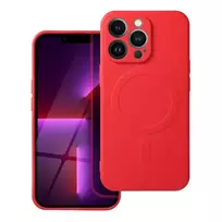 OEM Silicone Mag Cover phone case with MagSafe support for Samsung Galaxy A37 (A376) red