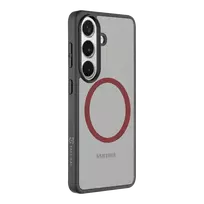 Tactical MagForce Hyperstealth 2.0 phone case with MagSafe support for Samsung Galaxy S26 (S942) black red
