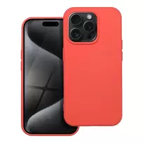 OEM Silicone phone case for iPhone 15 Pro, orange