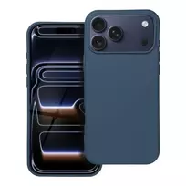 OEM Blue silicone iPhone 17 Pro Max case