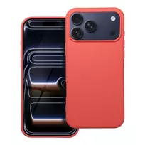 OEM Orange silicone iPhone 17 Pro Max case
