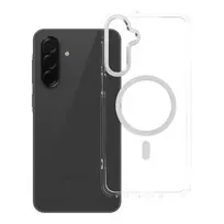 OEM FRAME CLEAR HYBRID MAG phone case with MagSafe support for Samsung Galaxy A16 4G (A165) transparent