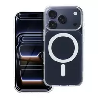 OEM Clear Fusion Mag phone case with MagSafe support for iPhone 16 navy