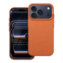 OEM KEVLAR phone case with MagSafe support for iPhone 17 orange