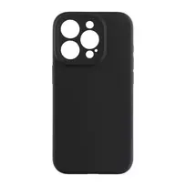 Forcell F-Protect Rubber Premium phone case with MagSafe support for iPhone 15 Pro black