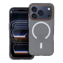 OEM GO ORANGE phone case with MagSafe support for iPhone 17 Air black