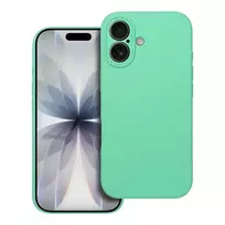 OEM Silicone 2mm phone case with MagSafe support for iPhone 17, green