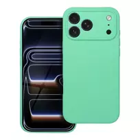 OEM Silicone 2mm phone case with MagSafe support for iPhone 17 Pro Max, green