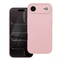 OEM Silicone 2mm phone case with MagSafe support for iPhone 17 Air pink