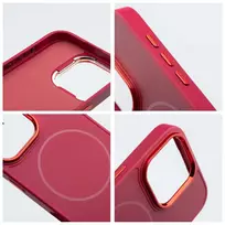OEM FRAME MAG COVER phone case with MagSafe support for iPhone 17 Air pink