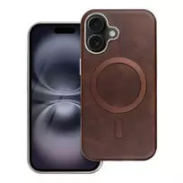 OEM GENTLEMAN MAG COVER phone case with MagSafe support for iPhone 11 brown