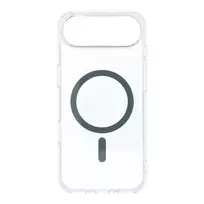 OEM Drop Glue Colorful Ring phone case with stand and MagSafe support for iPhone 17 Air, gray