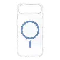 OEM Drop Glue Colorful Ring phone case with stand and MagSafe support for iPhone 17 Air blue