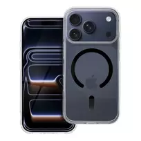 OEM Drop Glue Colorful Ring phone case with stand and MagSafe support for iPhone 17 Pro, black