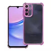 OEM Shockproof electro phone case for Samsung Galaxy A15 4G (A155) purple