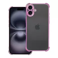 OEM Anti-shock electro phone case for iPhone 16 Plus, purple