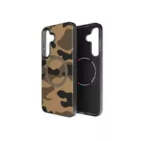 Forcell F-Protect Levels Dual Layer 4D phone case with MagSafe support for Samsung Galaxy S25+ (S936) multicolor (Military)