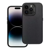 OEM Carbon Elite Mag phone case with MagSafe support for iPhone 14 Pro, black