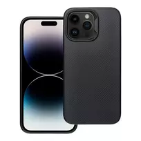 OEM Carbon Elite Mag phone case with MagSafe support for iPhone 14 Pro Max, black