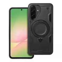 OEM FROST ARMOR phone case with stand for Samsung Galaxy A56 (A566) black