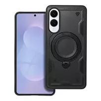 OEM FROST ARMOR phone case with stand for Samsung Galaxy S25 Edge (S937) black