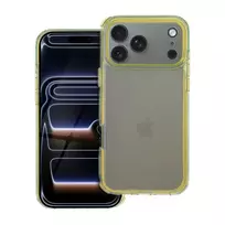 OEM MATRIX CLEAR phone case for iPhone 17 Pro Max yellow