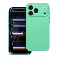 OEM Silicone 2mm phone case for iPhone 17 Pro Max green