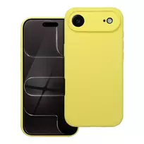 OEM Silicone 2mm phone case for iPhone 17 Air, yellow