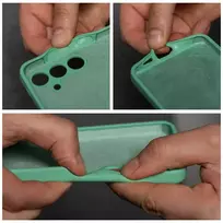 OEM Silicone 2mm phone case for Samsung Galaxy S25 (S931) green