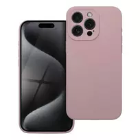 OEM Silicone 2mm phone case for iPhone 15 Pro Max pink