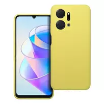 OEM SILICONE Case 2mm for HONOR X7A, lemon color