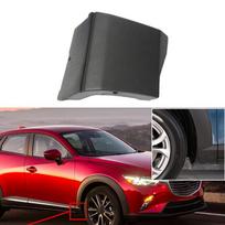 Car Front Lower Fender Molding  Trim Panel Cover 2 Clip Left/Right for Mazda CX-3 2016 2017 2018    Primer Black ABS Front Left
