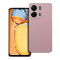 OEM SILICONE Case 2mm for XIAOMI REDMI 13C in sand pink