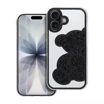 OEM TEDDY BEAR phone case for iPhone 17 black
