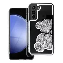 OEM Teddy Bear phone case for Samsung Galaxy S25 Edge (S937) silver (teddy bear)