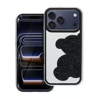 OEM TEDDY BEAR phone case for iPhone 17 Pro black
