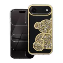 OEM TEDDY BEAR phone case for iPhone 17 Air gold