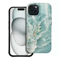 Forcell F-Protect Mirage phone case with MagSafe support for iPhone 15, multicolor