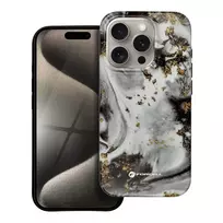 Forcell F-Protect Mirage phone case with MagSafe support for iPhone 15 Pro gray