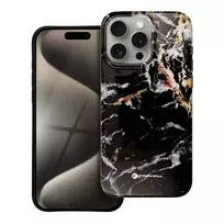 Forcell F-Protect Mirage phone case with MagSafe support for iPhone 15 Pro Max, black