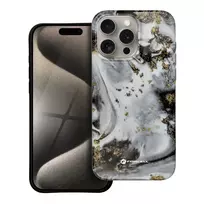 Forcell F-Protect Mirage phone case for iPhone 15 Pro Max silver