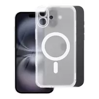 OEM FROST MAG COVER phone case with MagSafe support for iPhone 11 Pro Max, transparent