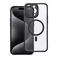 OEM FULL MATTE MAG COVER phone case with MagSafe support for iPhone 15 Pro Max black