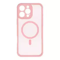 OEM FULL MATTE MAG COVER phone case with MagSafe support for iPhone 16 Pro Max pink