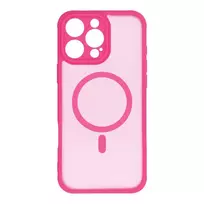 OEM FULL MATTE MAG COVER phone case with MagSafe support for iPhone 16 Pro Max pink