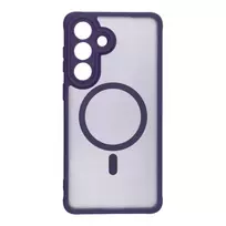 OEM Full Matte Mag Cover phone case with MagSafe support for Samsung Galaxy S26+ (S947) purple