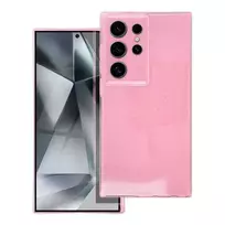 OEM Clear 2 mm Blink phone case for Samsung Galaxy S24 Ultra (S928) pink
